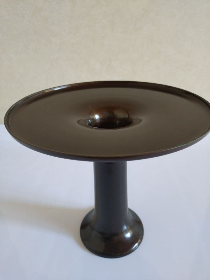 4 一文字　銅製 　花器 　池坊