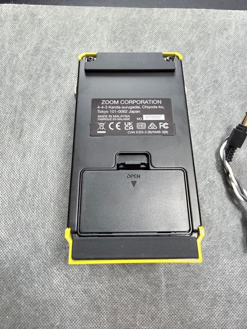 ギター ZOOM MULTISTOMP MS-200D+