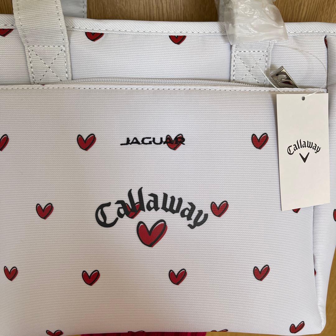 おまけつき✨キャロウェイゴルフラブハート総柄カートバックLoveCallaway