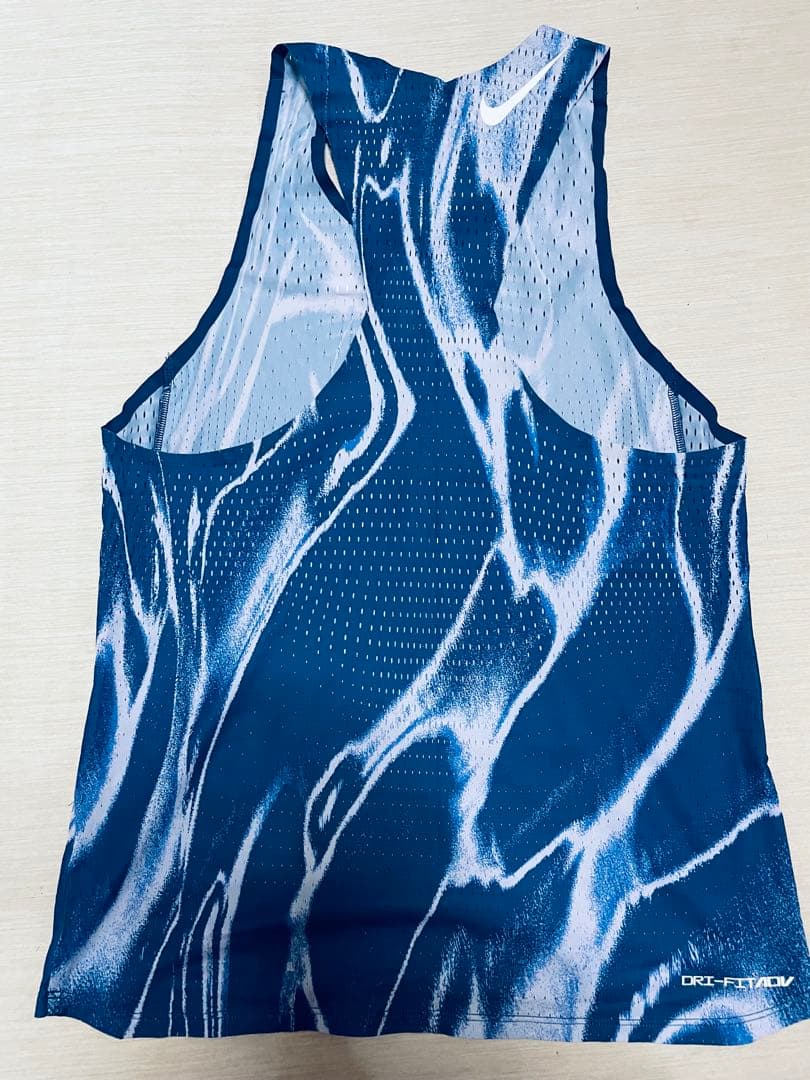 NIKE ナイキ エアロスイフト シングレット 青 S