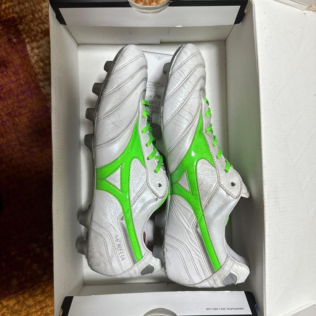 Mizuno サッカーシューズ グレー/グリーン