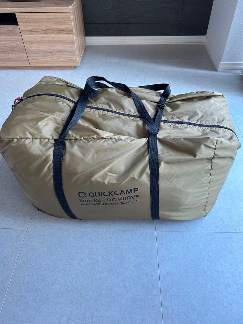 値下げ！クイックキャンプ　2ルームテント　クーヴァ　Quick Camp