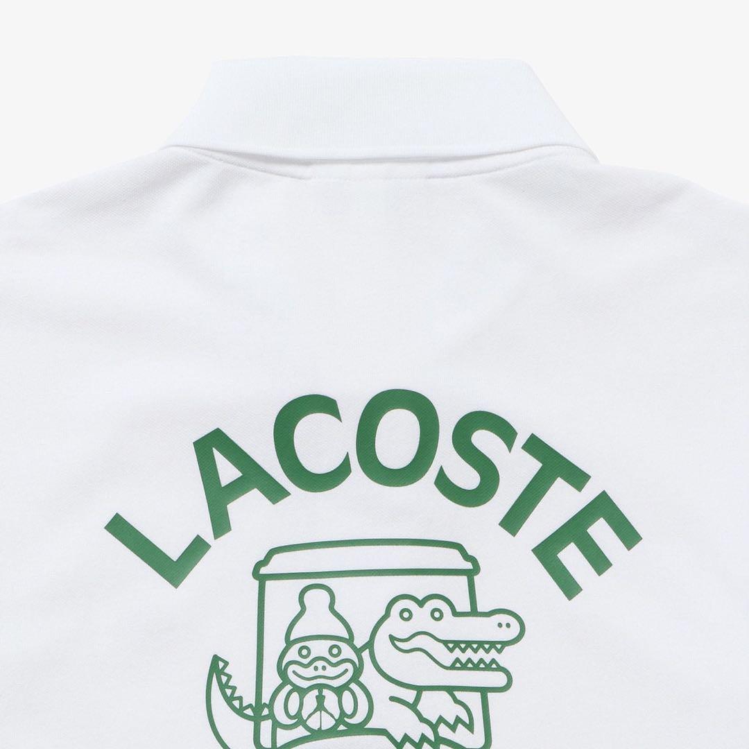 ゴルフィッカーズLACOSTE ホワイト ポロシャツ