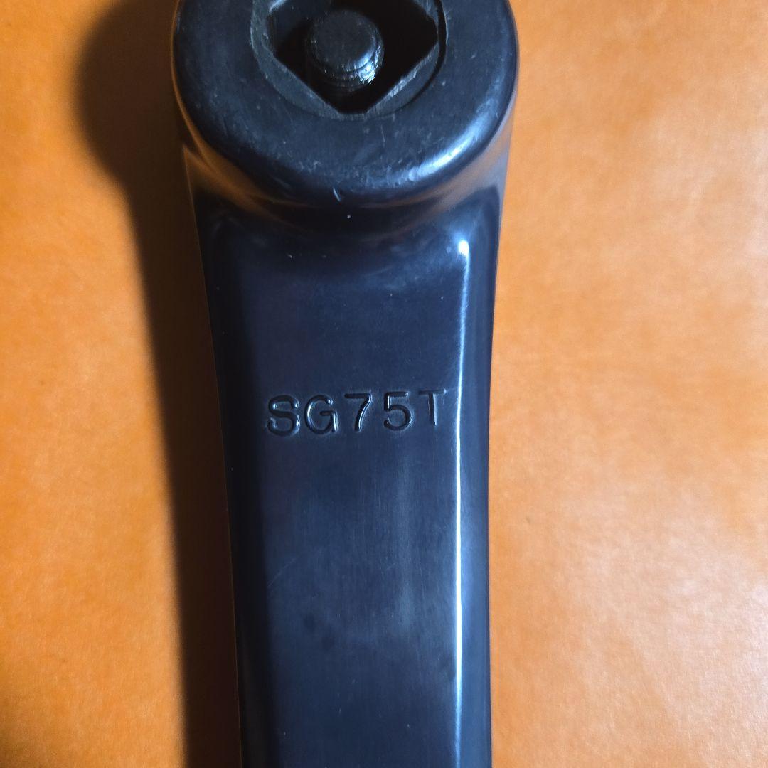 パーツ SUGINO SG75 167.5 BLACK pcd144