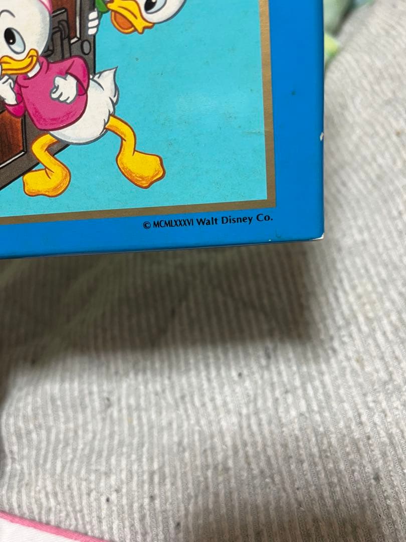 昭和レトロ 1986年 東京ディズニーランド チョコレート 空箱　ヴィンテージ