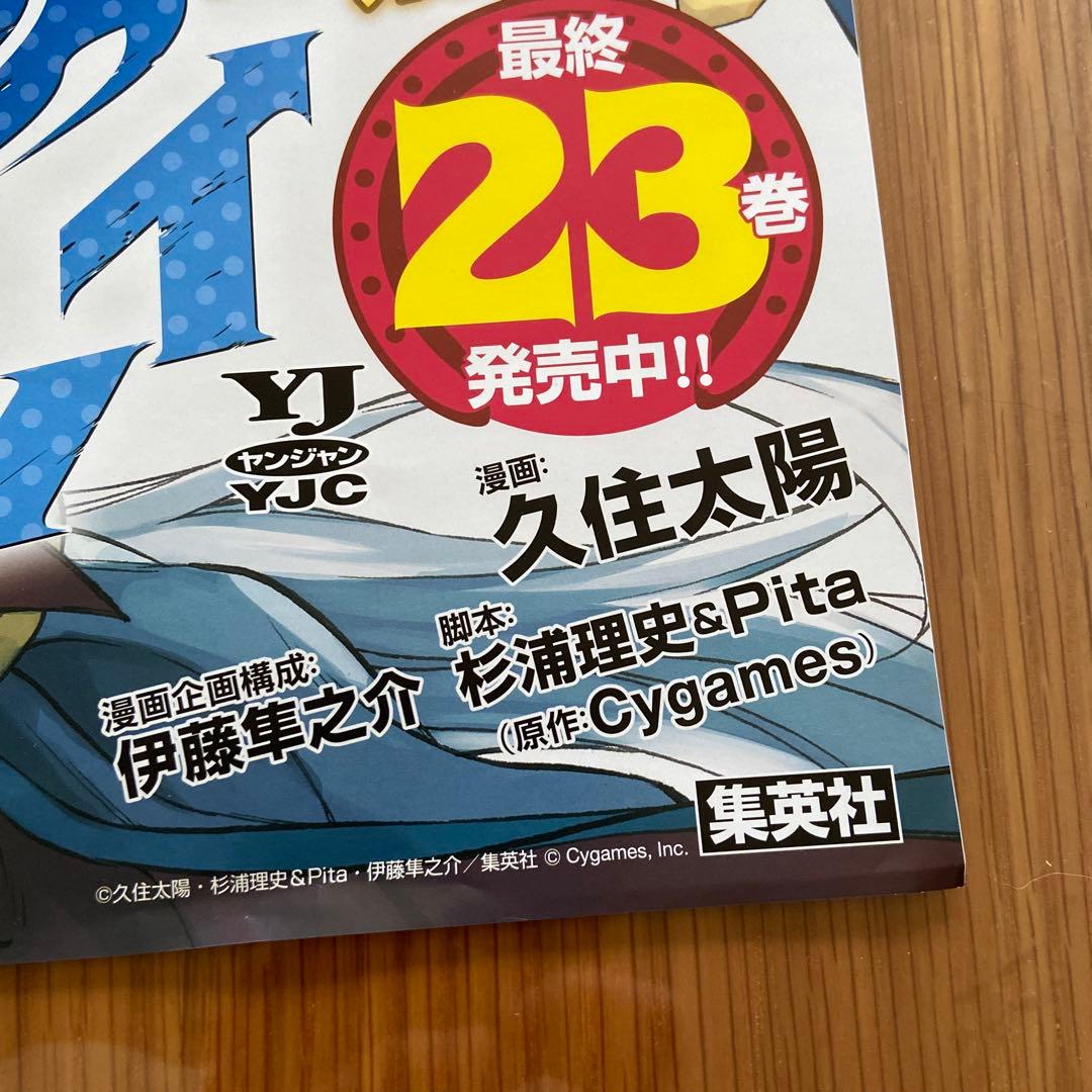 ウマ娘　シンデレラグレイ　23巻　ポスター