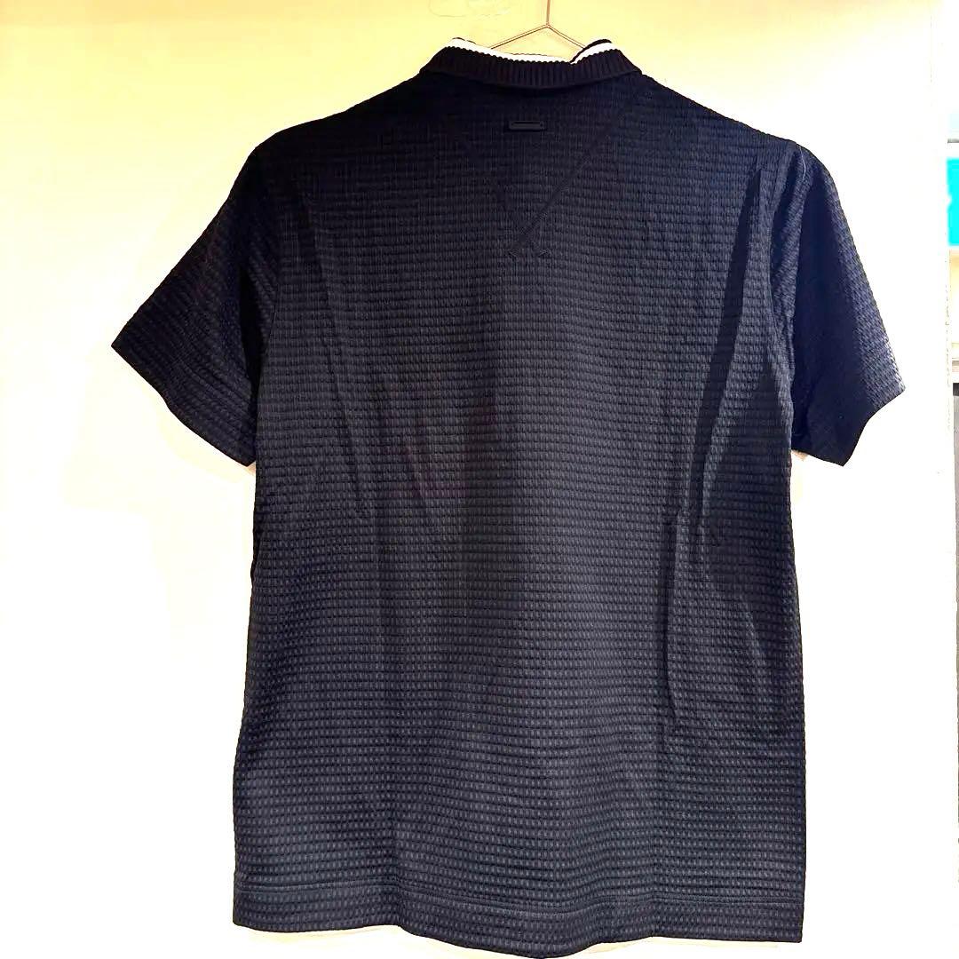 セントアンドリュース ブラックポロシャツ LL