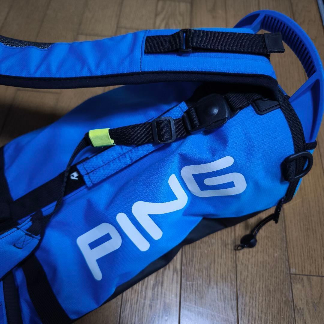 PING ピンゴルフ ／ ムーンライト リデザイン キャディバック スカイブルー