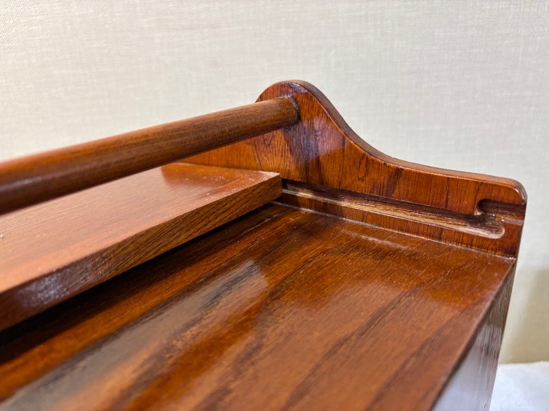 昭和レトロ 木製 裁縫箱 引き出し付き 持ち手付き 和家具 古道具
