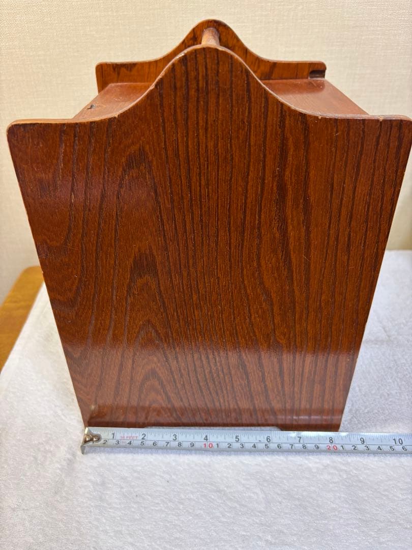 昭和レトロ 木製 裁縫箱 引き出し付き 持ち手付き 和家具 古道具