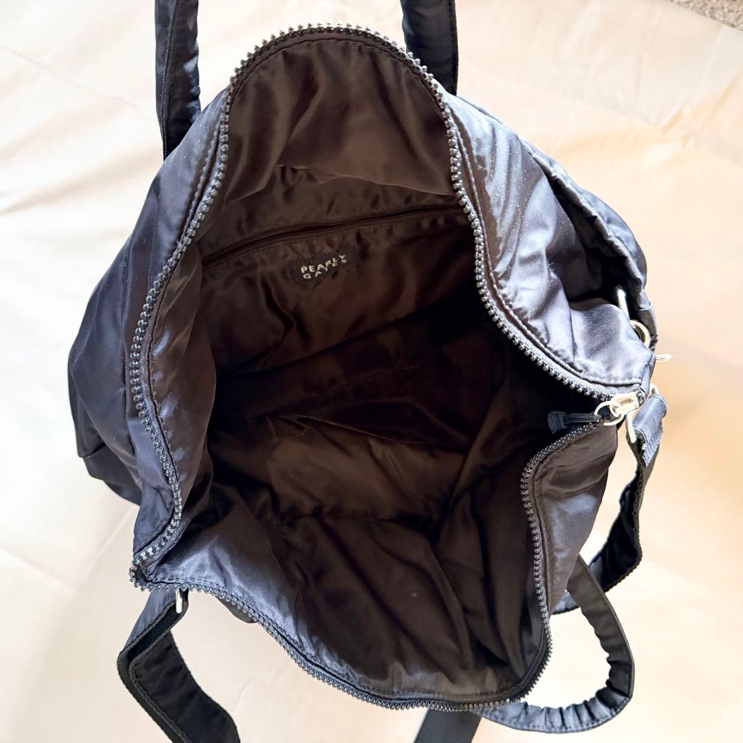 【美品】パーリーゲイツ 2WAY カートバッグ ワッペン多数 ショルダー付き