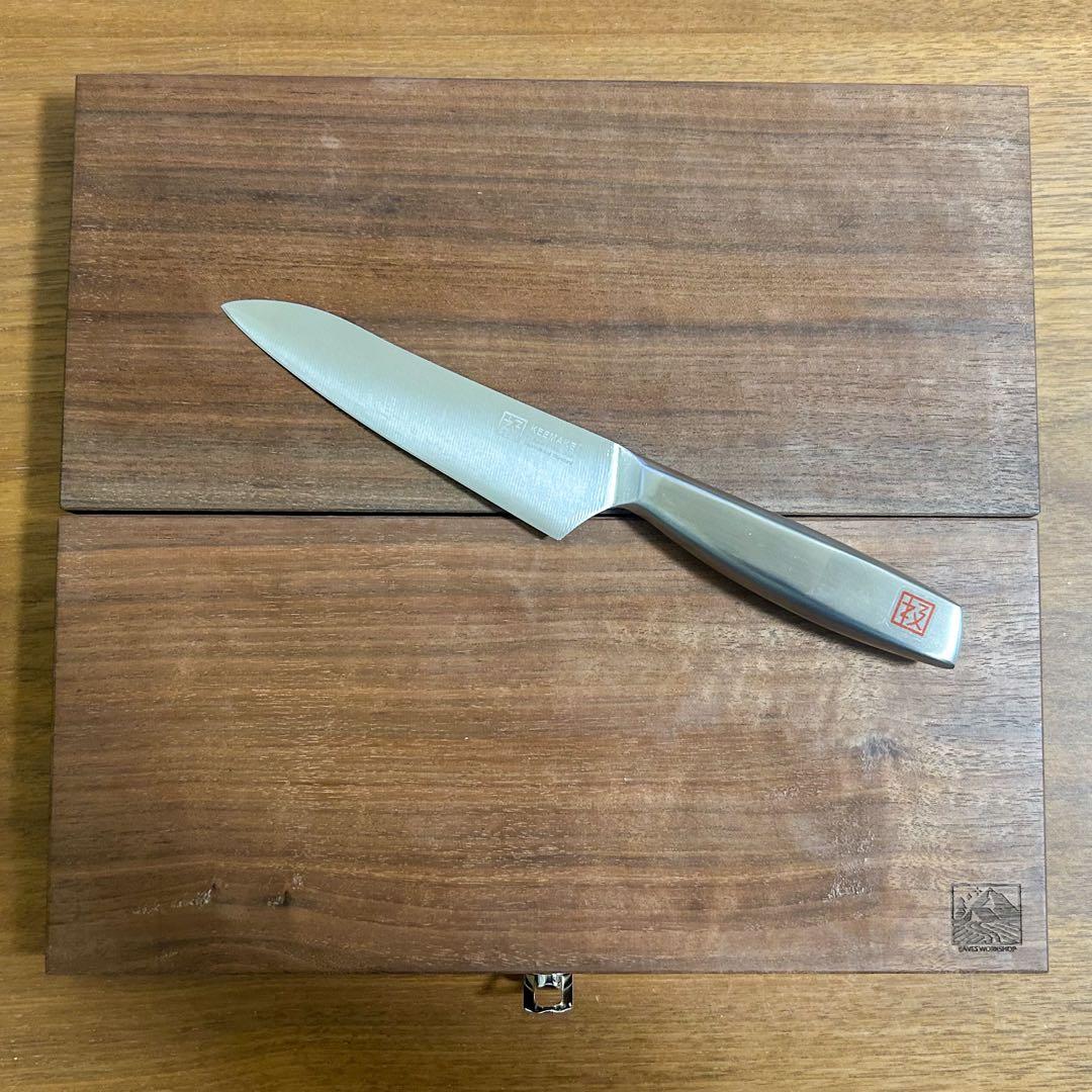 【新品】ウォルナット カッティングボード 包丁セット
