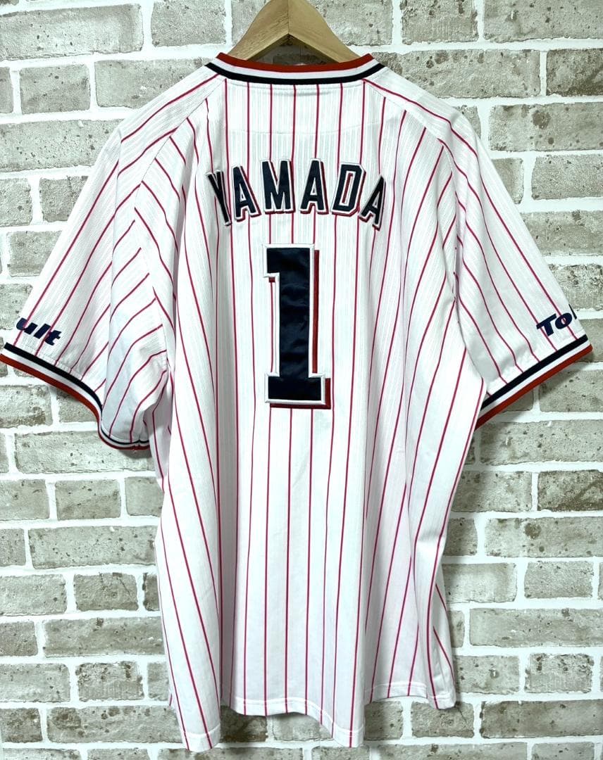 【早い者勝ち✨】東京ヤクルトスワローズ 山田哲人 刺繍ユニフォーム XL ホーム