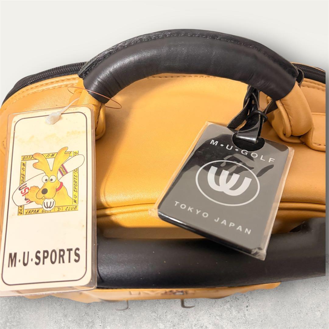 極美品✨M.Ｕ.sportsミエコウエサコゴルフ・キャデイバッグキャスター付き