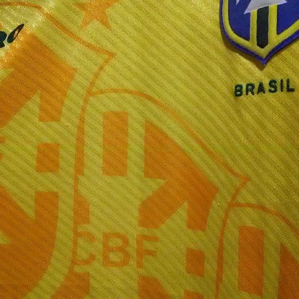 ヴィンテージ☆ブラジル代表☆希少ユニフォーム(ゲームシャツ)☆アメリカW杯前後