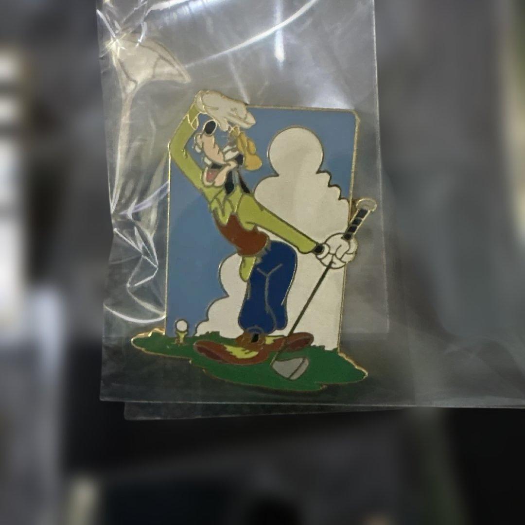 廃盤 限定品 ヴィンテージ ディズニー グーフィー TDL ピン ピンバッジ