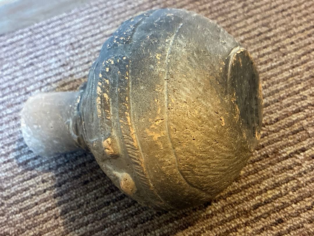 縄文土器　土偶紋様　十腰内遺跡　土器　土偶　骨董　アンティーク　発掘品　出土品