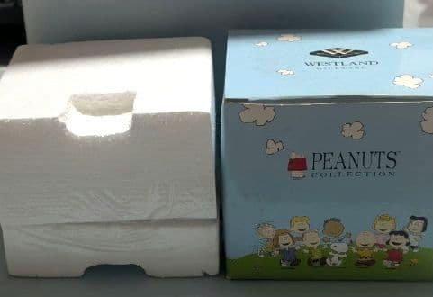 激レア！SNOOPY　アルファベットフィギュア（P）箱入未使用　レトロ　タグ付き