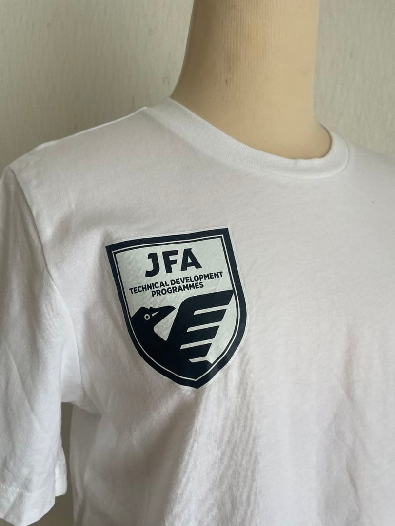【JFA非売品】adidas JFA 半袖シャツ 白黒２枚セット　Mサイズ