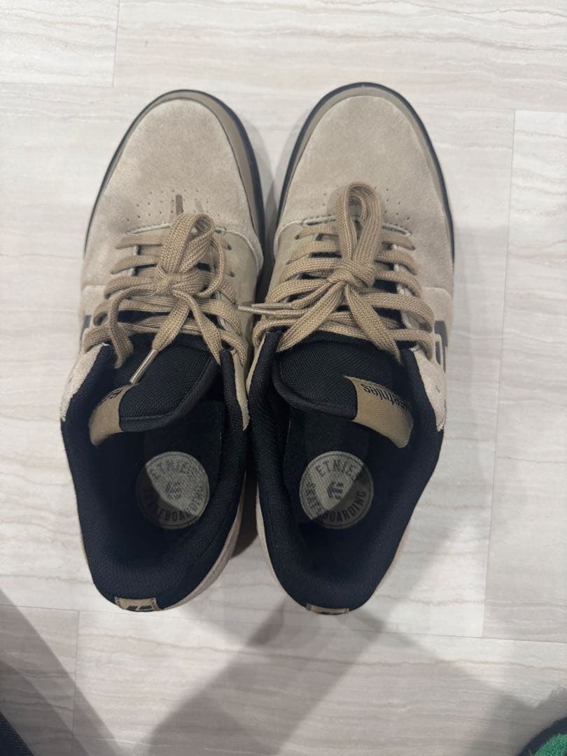 Etnies スケートシューズ ベージュ