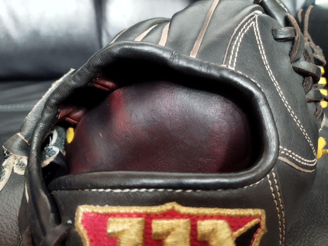 Wilson®stuff 硬式 内野用 グローブ RWO89H 黒 紐変え