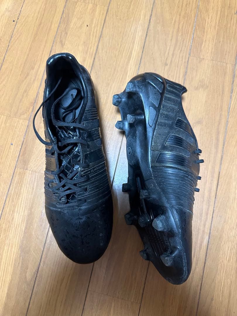 adidas ナイトロチャージ1.0FG KNIGHTコアブラック 26.0