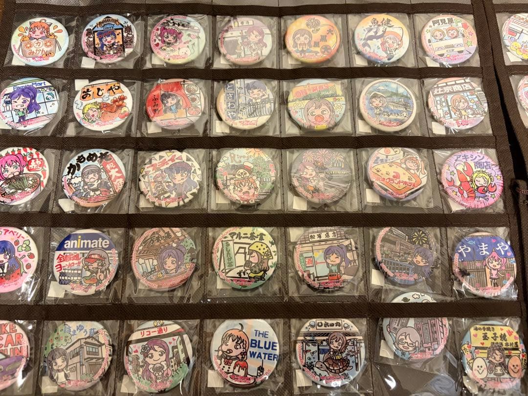 Aqours 沼津まちあるき缶バッジ