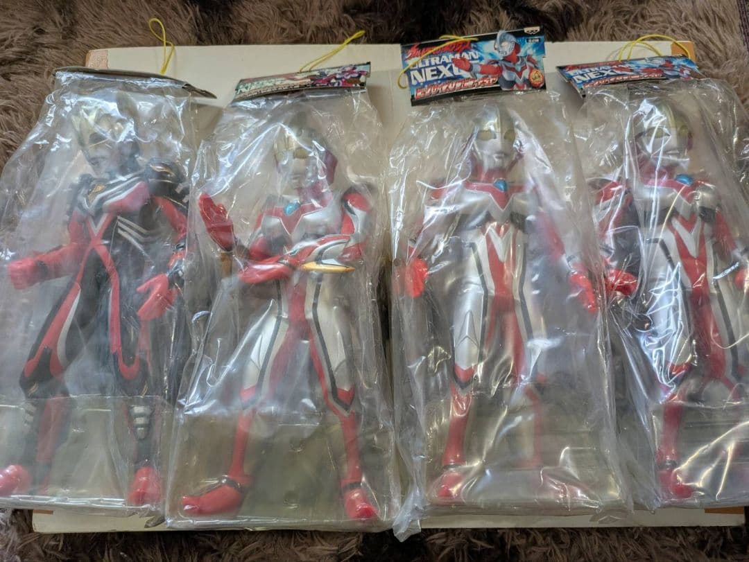 ウルトラマンネクサスビッグサイズソフビフィギュア４体セット