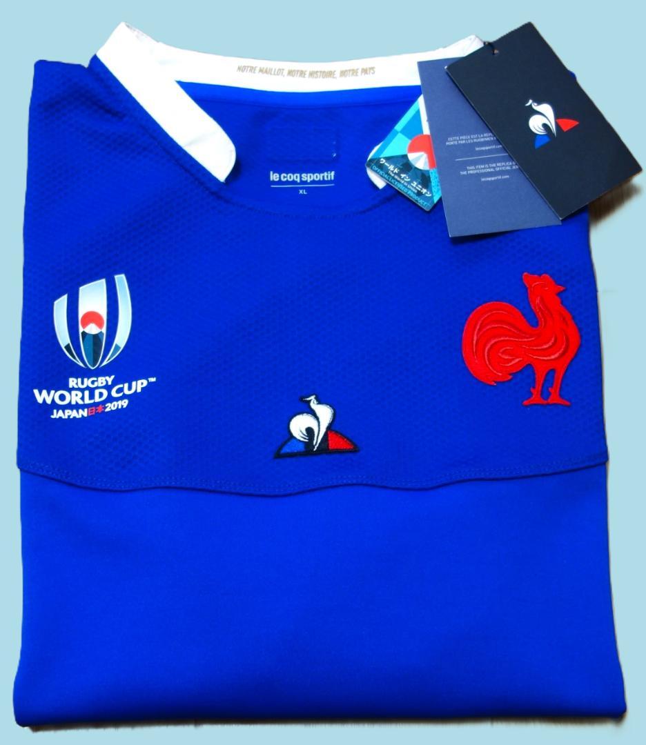祝6N連覇達成★期間割引★正規新品★海外XLフランスRWC2019ホームジャージ