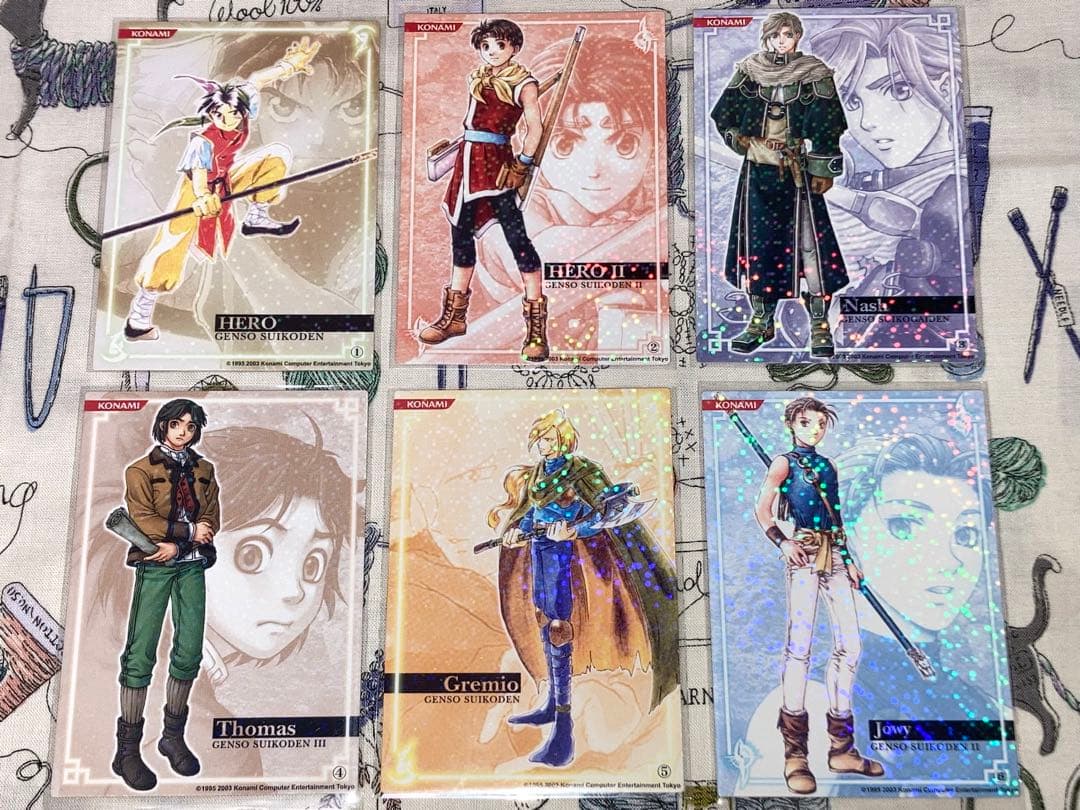幻想水滸伝　TGS2003 コナミコレクション フルコンプセット