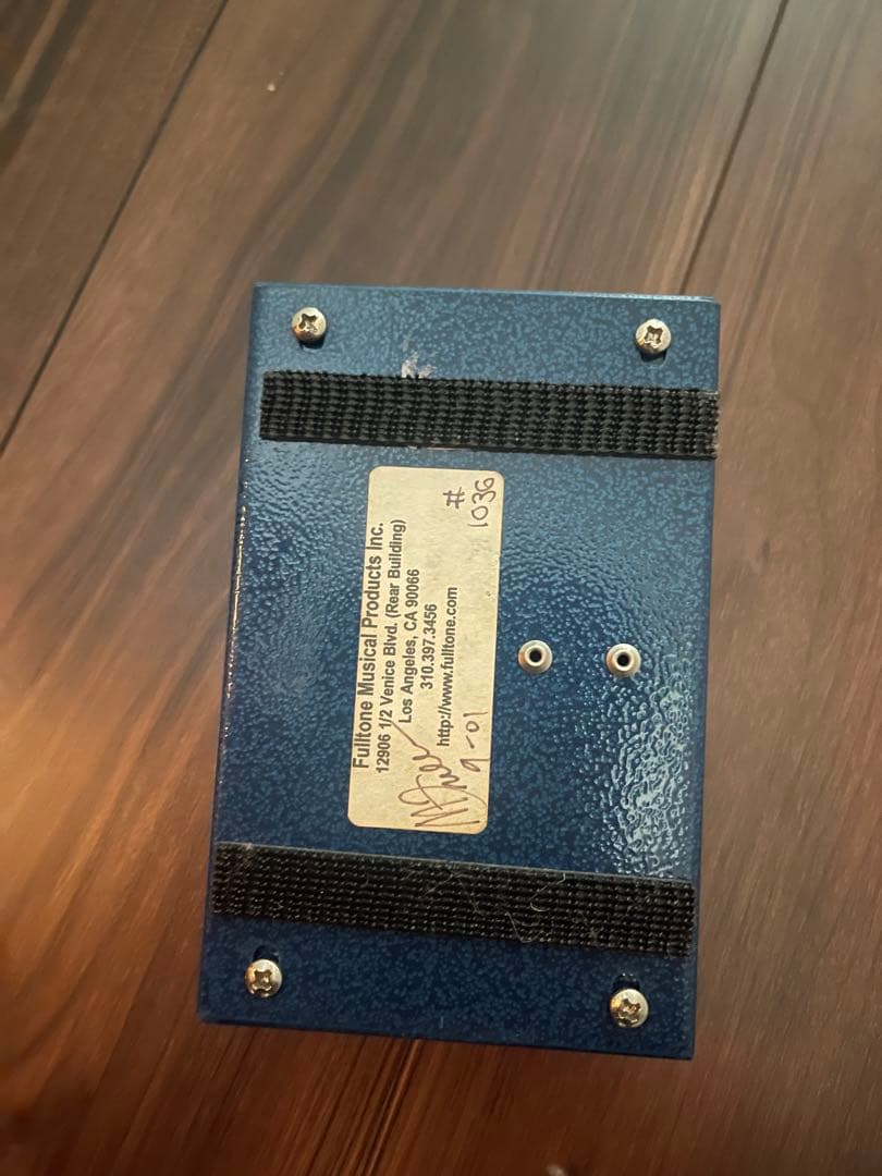 Fulltone '70 Fuzz 初期ラージケース個体