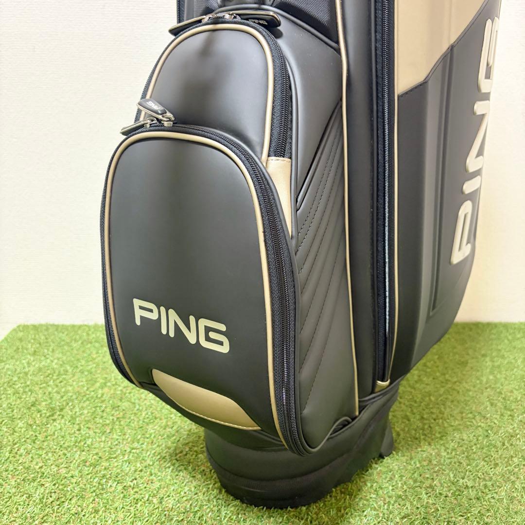貴重｜新品同様　PING ピン　プレミアムキャディバッグ　スタンド式
