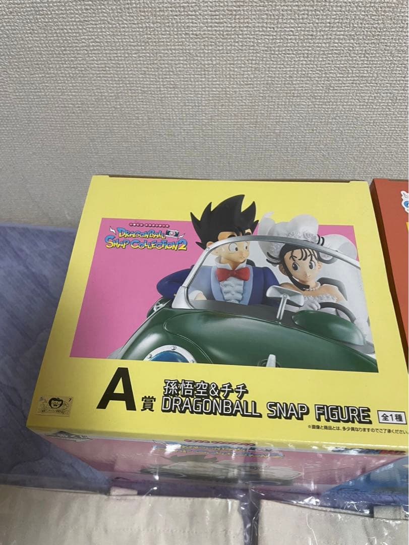 ドラゴンボール　一番くじ　スナップコレクションA賞悟空&チチ　D賞悟飯　他下位賞
