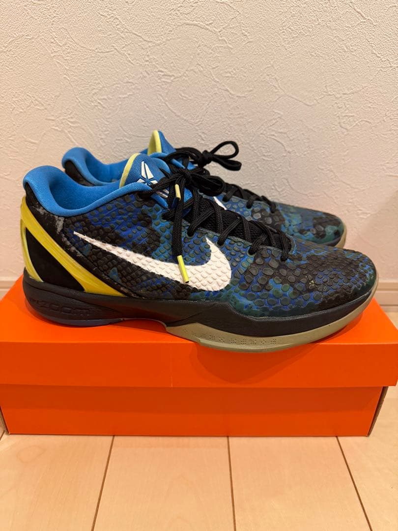 シューズ(男性用) NIKE KOBE6 BLUE CAMO 27.5cm / US9.5