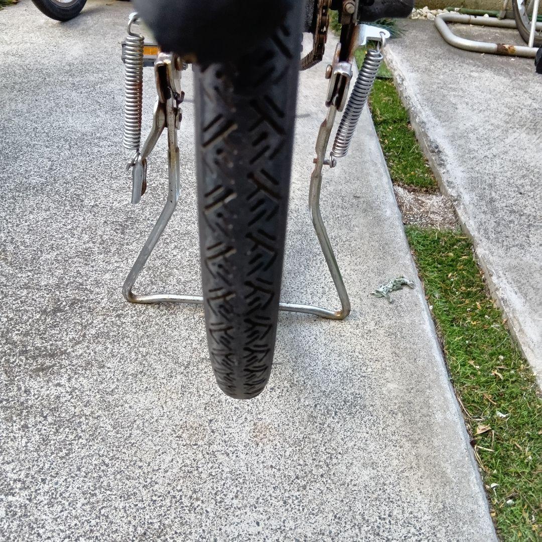 電動アシスト自転車 水色