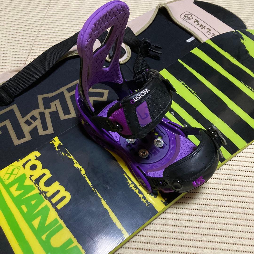 送料無料　FORUM MANUAL 147cm BURTON CUSTOM S