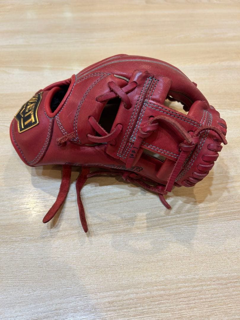 ZETT 軟式グローブ レッド　少年野球用