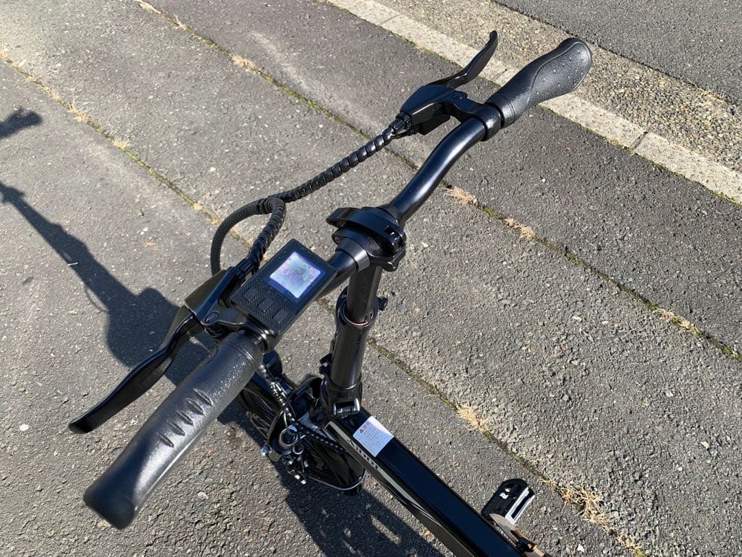動作確認済 送料無料AiDDE ディスク式MTB 折りたたみ電動自転車A1