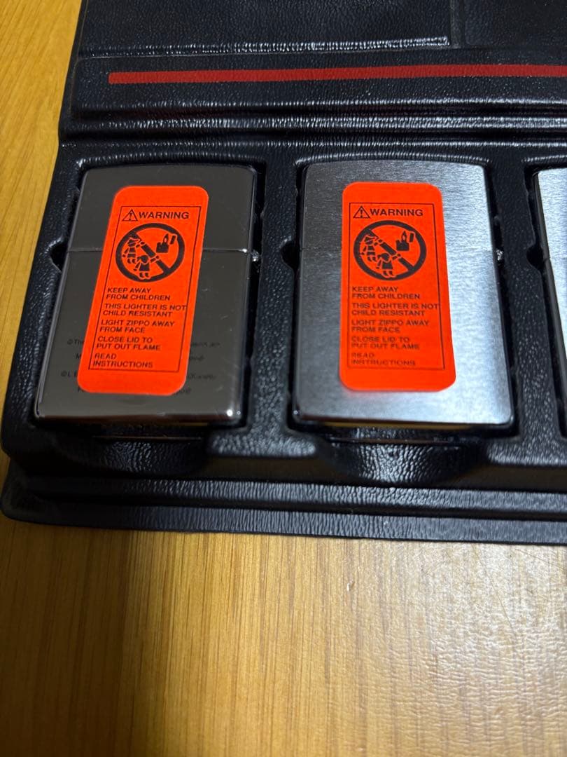未使用　Zippo 1998年W杯記念品ライター8個セット　付属セット　外箱付属