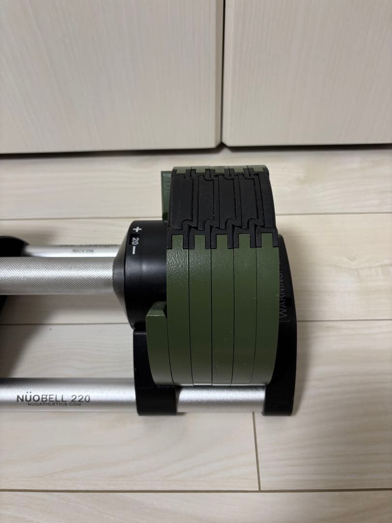 NUO フレックスベル 2kg刻み 20kg NUOBELL 可変式ダンベル ②