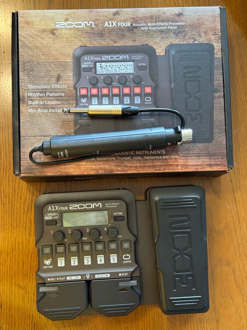 【新同】ZOOM A1X FOUR アコースティック用マルチエフェクター