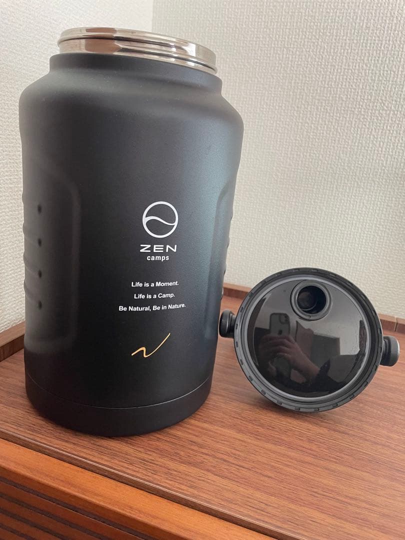 ZEN camps 3.8L 保冷・保温ジャグ　キャンプ　アイスコンテナ
