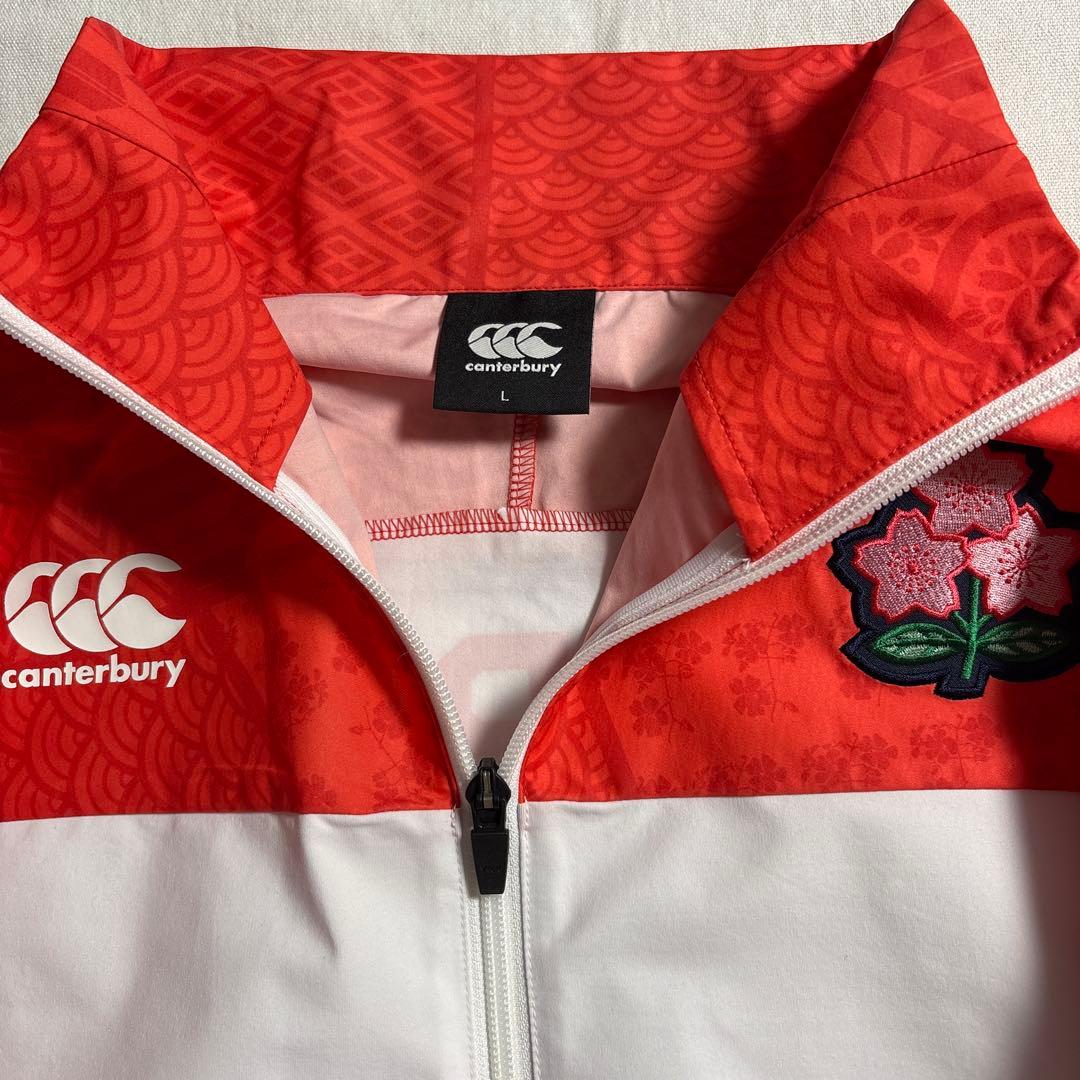 未使用級 Canterbury カンタベリー 日本代表 サクラジャパン ジャージ