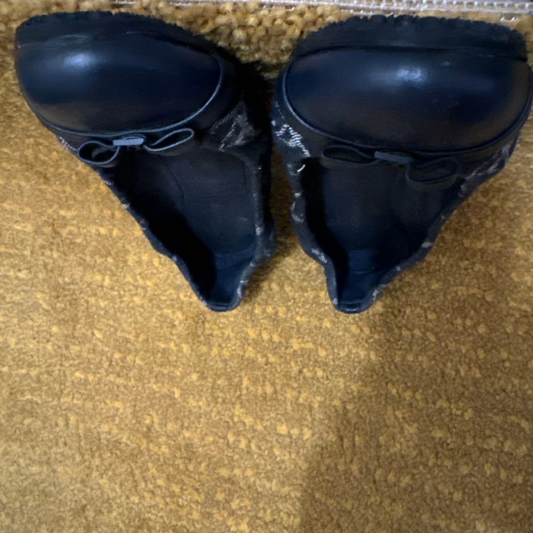 LOUISVUITTON ルイヴィトン バレエ フラットシューズ　デニム