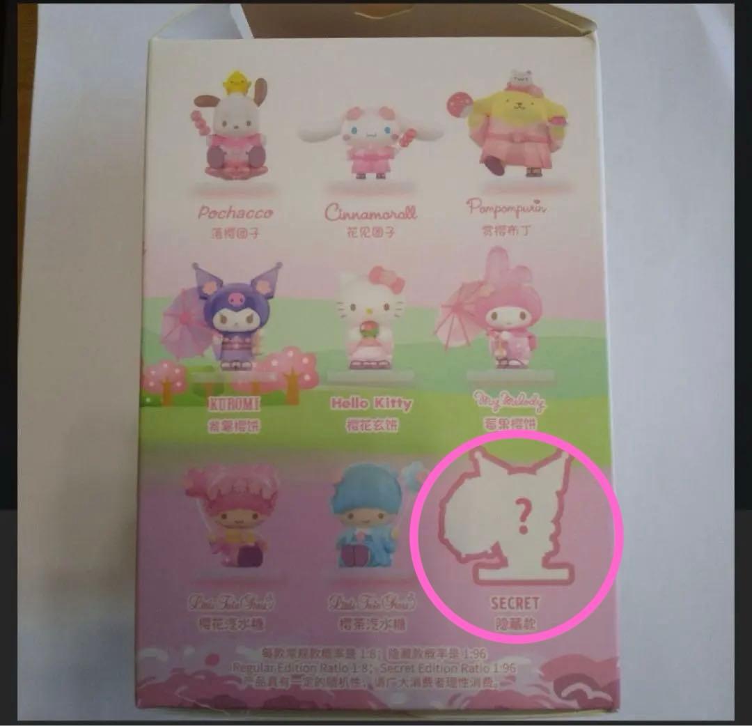 TOPTOY サンリオキャラクターズ　花と和菓子　シークレット　クロミ　稀少品