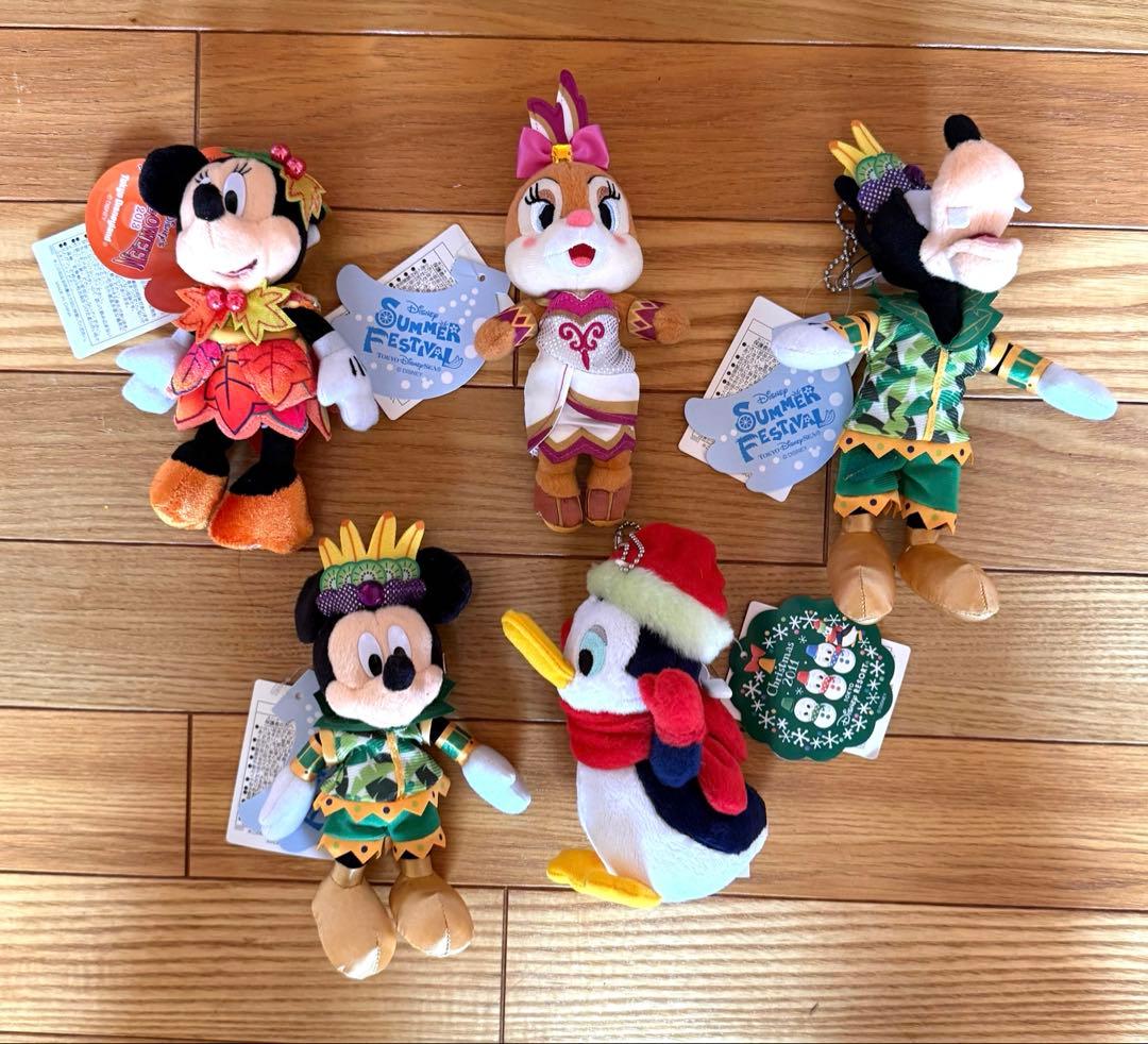レ*ン様 ディズニー　新品　ぬいぐるみ　ミッキー　ミニー　マスコット　30周年
