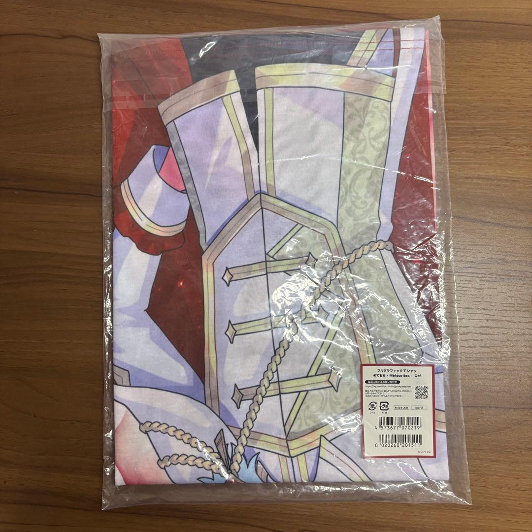 めておら ロゼ フルグラ フルグラフィックTシャツ すとふぇす