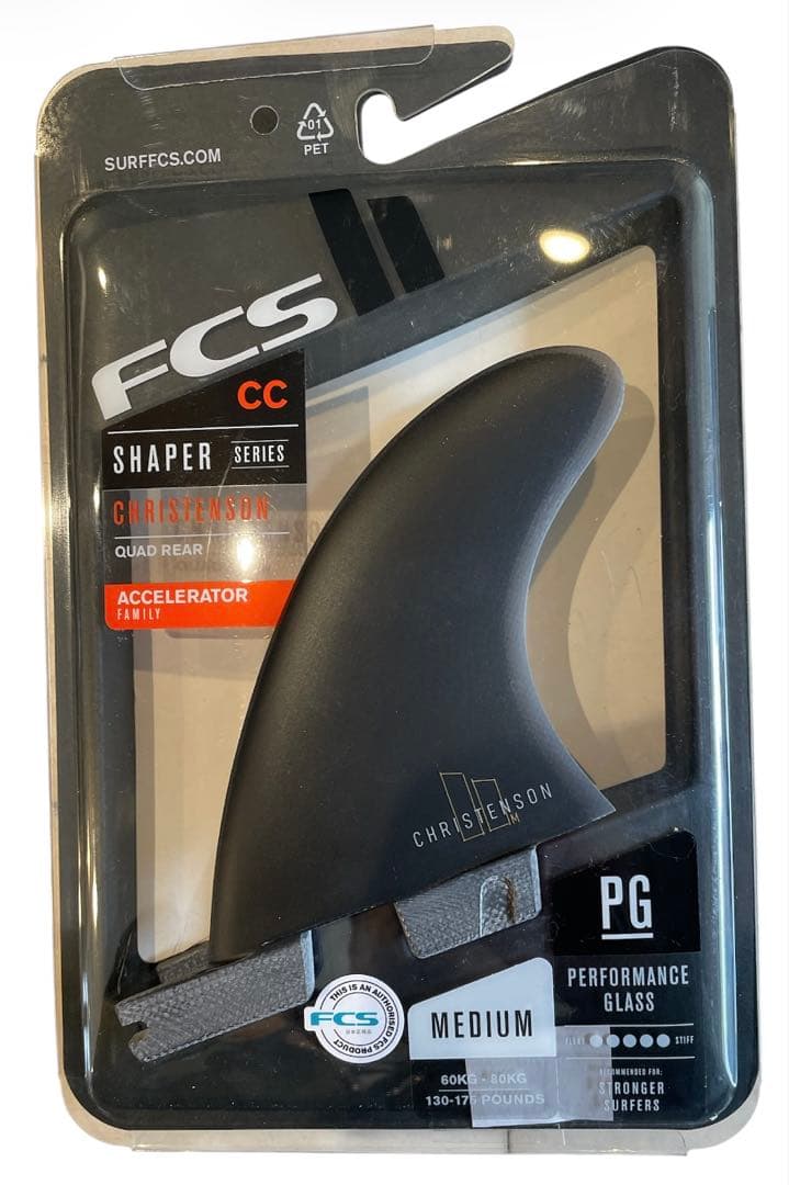サーフィン・ボディボード FCS CC CHRISTENSON QUAD REAR MEDIUM