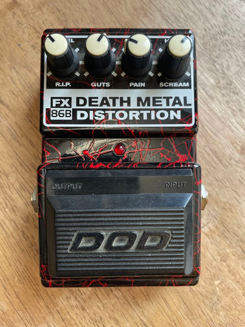 ギター DOD FX 86B DEATH L DISTORTION