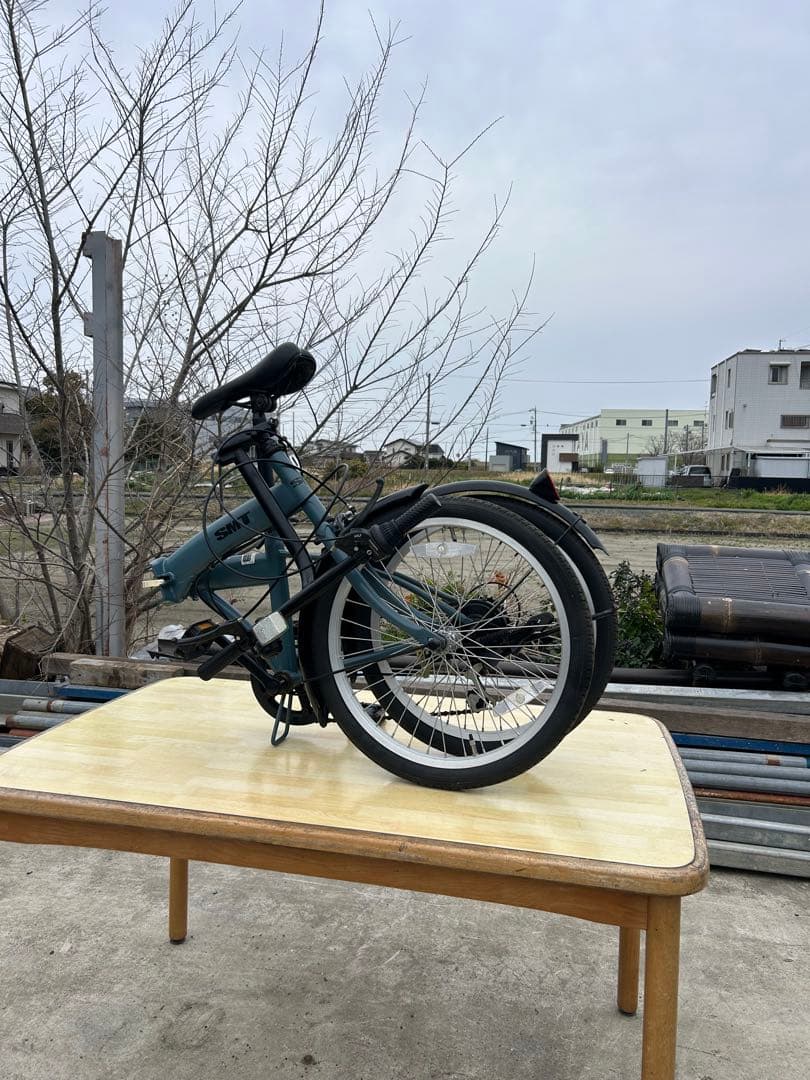 SMT 20インチ スチール製折りたたみ自転車